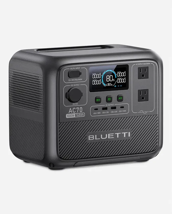 Bluetti AC70 portable power station