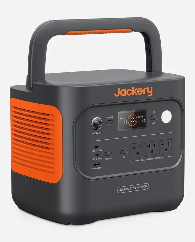 Jackery Explorer 2000 v2 portable power station